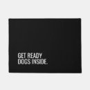 Search for black dog doormats Pets