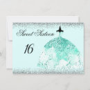 Search for mint sweet 16 invitations 16th birthday