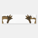 Search for giraffe bumper stickers Africa