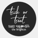 Search for tricks stickers Trick or treat