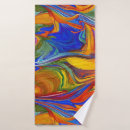 Search for colorful bath towels Orange