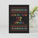 Search for gay christmas invitations Funny