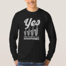 Search for saxophonists tshirts All