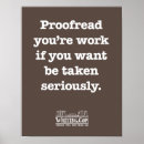 Search for proofreader posters Writer