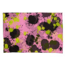 Search for abstract paint pillowcases Pink