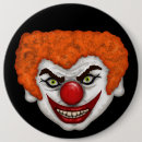 Search for scary face badges Clown