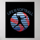 Search for girls softball posters Player