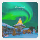 Search for lapland stickers Aurora borealis