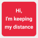 Search for red square stickers Party