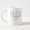 Search for graduation jumbo mugs Typography