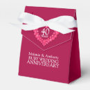 Search for 40th anniversary favour boxes Heart