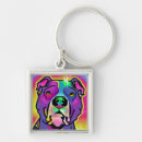 Search for for pit bull lovers key rings Animal