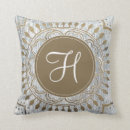 Search for grey and gold cushions Initials