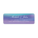 Search for blue and purple return address labels Artistic