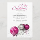 Search for purple silver christmas invitations Stylish