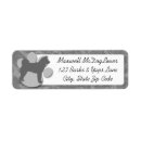Search for akitas return address labels Silhouette