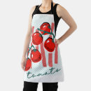 Search for marketing aprons Red