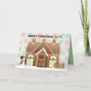 Search for gingerbread house christmas cards Green