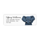Search for zoo return address labels Elephant