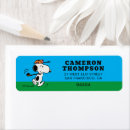 Search for charlie brown return address labels Linus