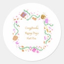 Search for tea and books stickers For her