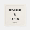Search for retro wedding napkins Trendy