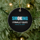Search for smoking christmas tree decorations Cigarette