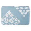 Search for ornate design bath mats Damask