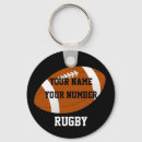 Search for rugby rounded key rings Team