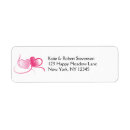 Search for dancing return address labels Pink