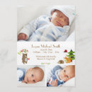 Search for woodland birth announcement cards Bear