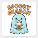 Search for latte art stickers Cute ghost