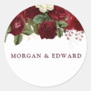 Search for red and white wedding stickers Floral