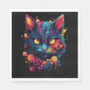 Search for day of dead napkins Cat