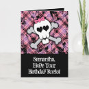 Search for emo birthday cards Skull