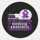 Search for drug awareness stickers Purple
