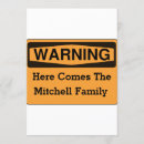 Search for warning invitations Humour
