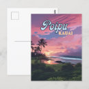 Search for vintage tropical postcards Hawaii