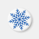 Search for blue snowflake magnets Modern