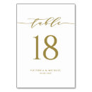 Search for gold numbers table wedding table cards Elegant