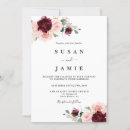 Search for blush and burgundy wedding invitations Pink