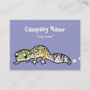 Search for gecko business cards Pet