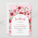 Search for valentines day birthday invitations Pink and red