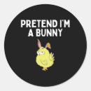Search for funny bunny stickers Kawaii