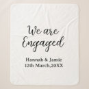 Search for wedding date blankets Calligraphy typography elegant