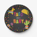 Search for taco paper plates Taco bout a baby