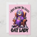 Search for crazy cat lady cards Pets