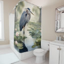Search for heron shower curtains Ardea herodias