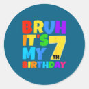 Search for its my party stickers 7th