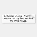 Search for hussein bumper stickers Politics
